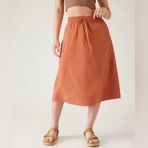 Athleta Arrival Skirt Jupe Sunbaked Clay
